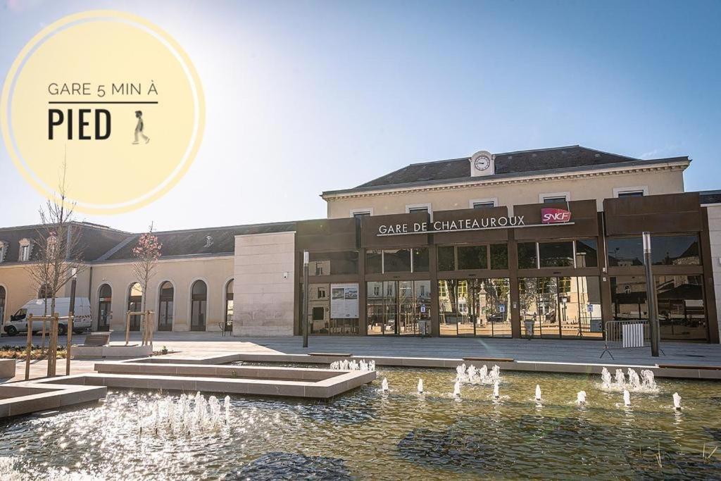 Cote Cour - Gare/Centre, Neuf, Clim Daire Châteauroux Dış mekan fotoğraf